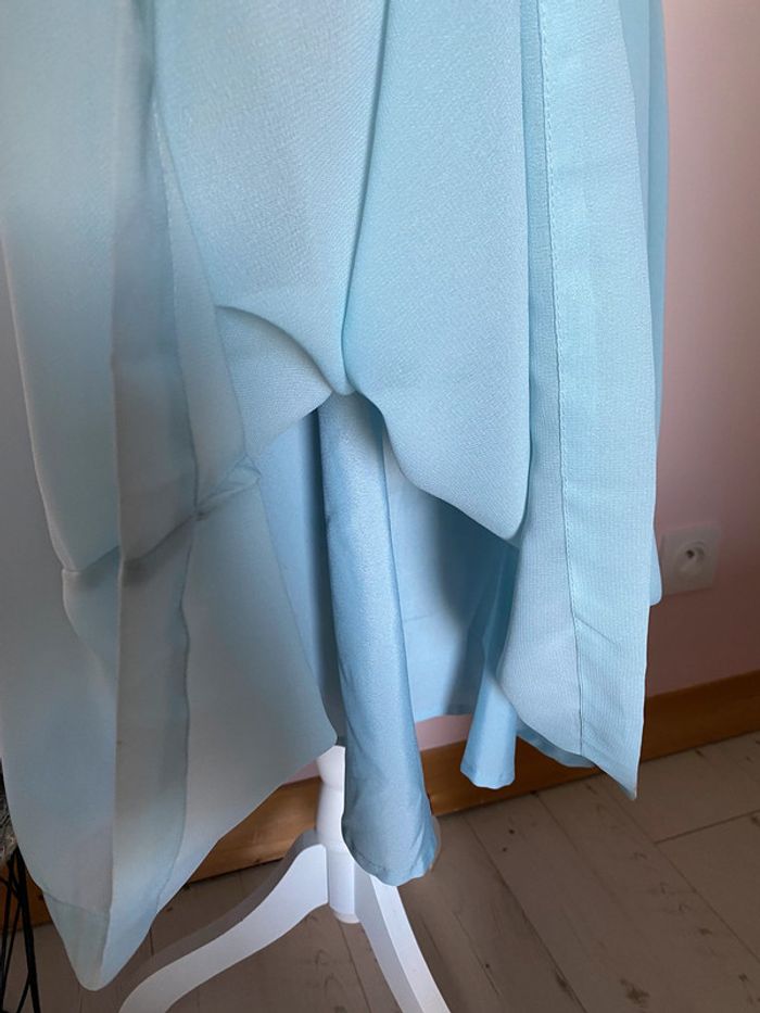 Robe de cérémonie bleu ciel - photo numéro 4