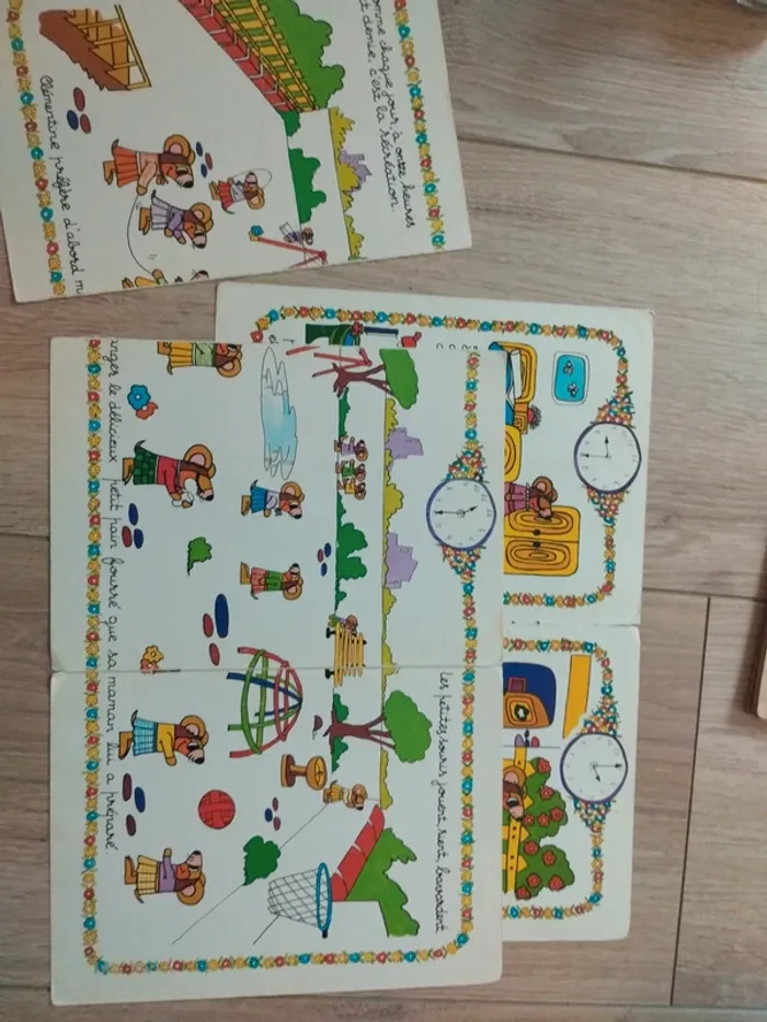 Livre clémentine a l école vintage 1975 - photo numéro 3