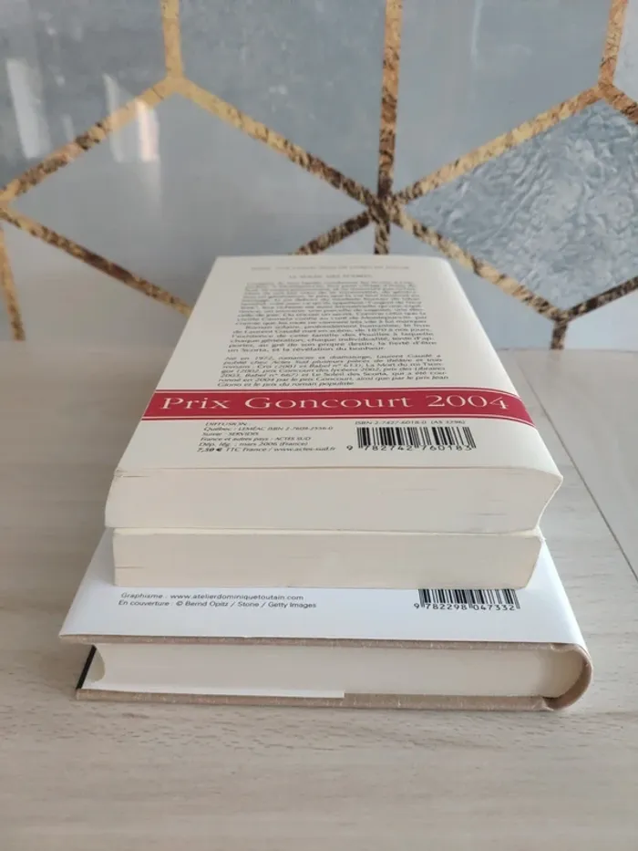 Lot 3 livres Laurent Gaudé soleil des Scorta porte des enfers ouragan - photo numéro 5