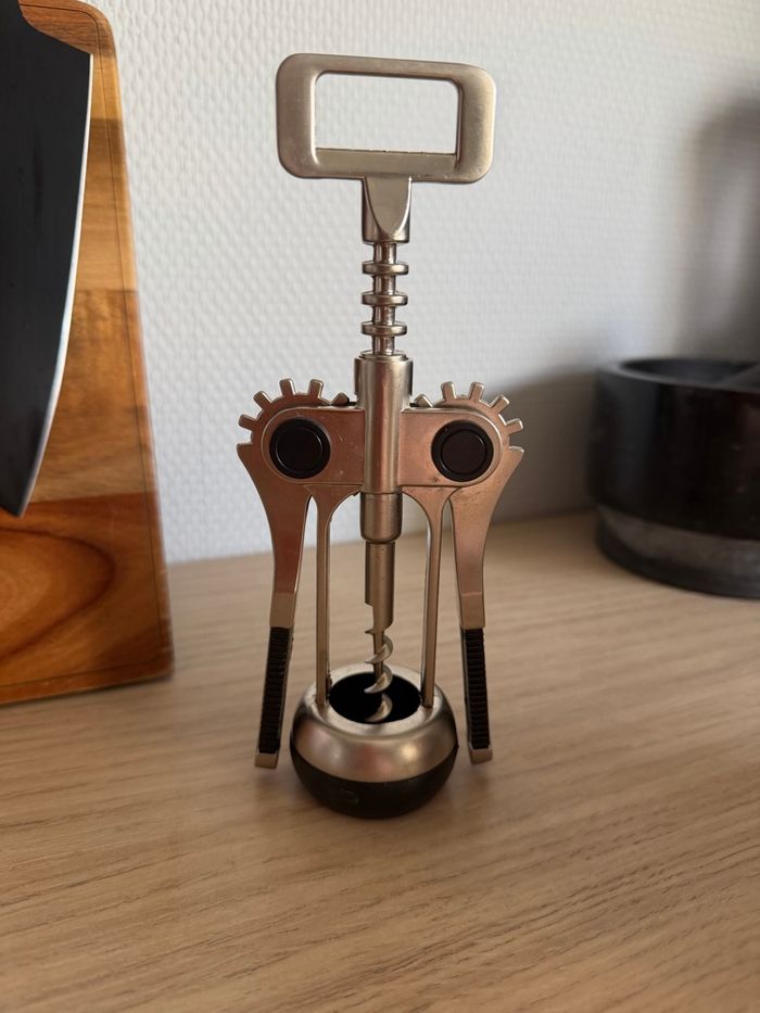 Ouvre bouteille inox