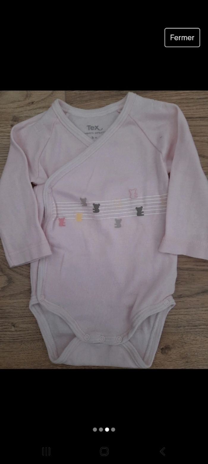 Lot 3 bodies 3 mois - photo numéro 3