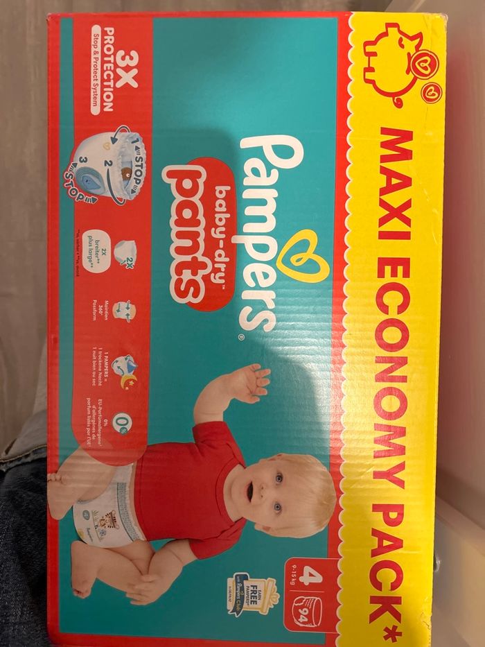 Pampers pants taille 4 - 94 couches
