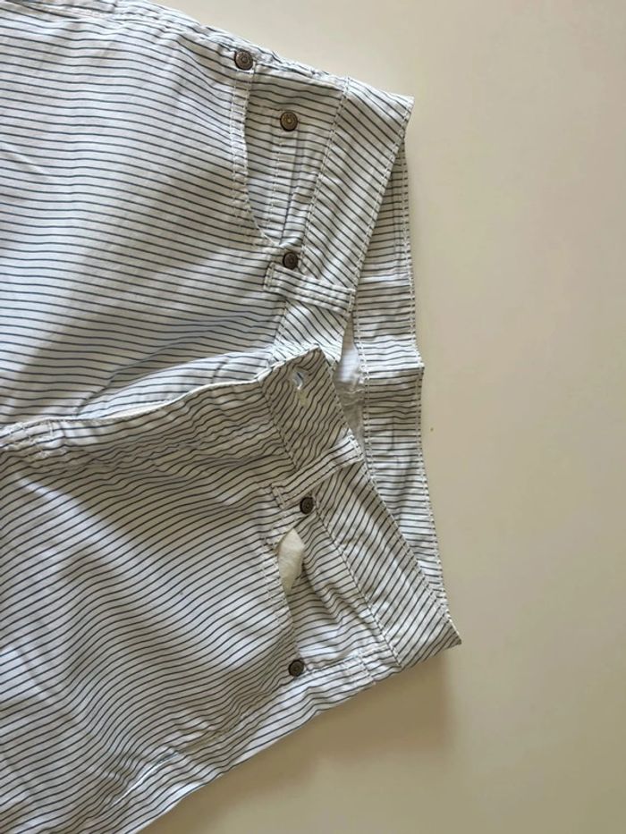 Pantalon rayé bleu - photo numéro 2