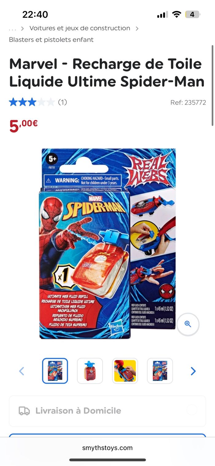 Pistolet Spiderman - photo numéro 7