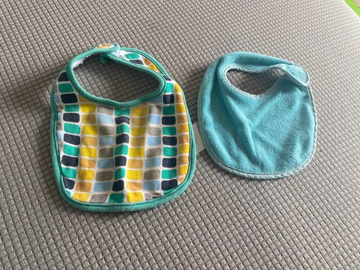 Lot bavoirs bébé naissance / 12 mois - photo numéro 1