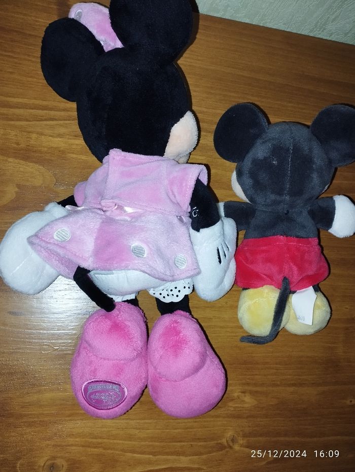 Peluche Mickey et Minnie - photo numéro 3