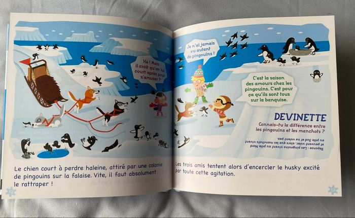 Livre Nathan : La course sur la banquise - photo numéro 3