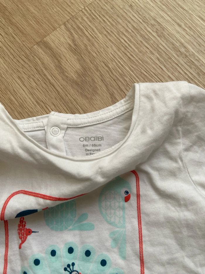 T-shirt 6 mois - photo numéro 3