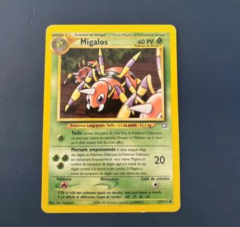 Carte Pokémon Wizards Migalos 27/111 Neo Genesis