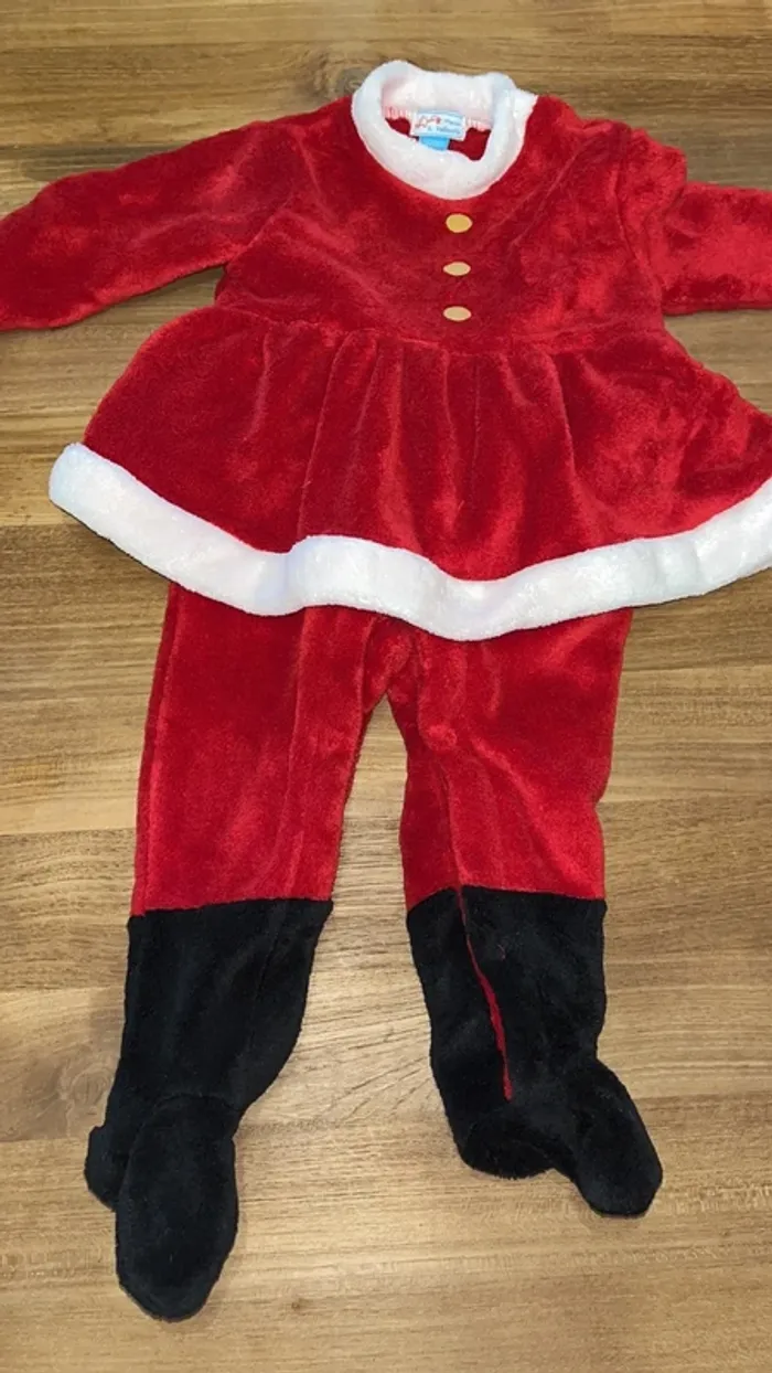 Pyjama robe très  chaud noël 12 mois - photo numéro 8