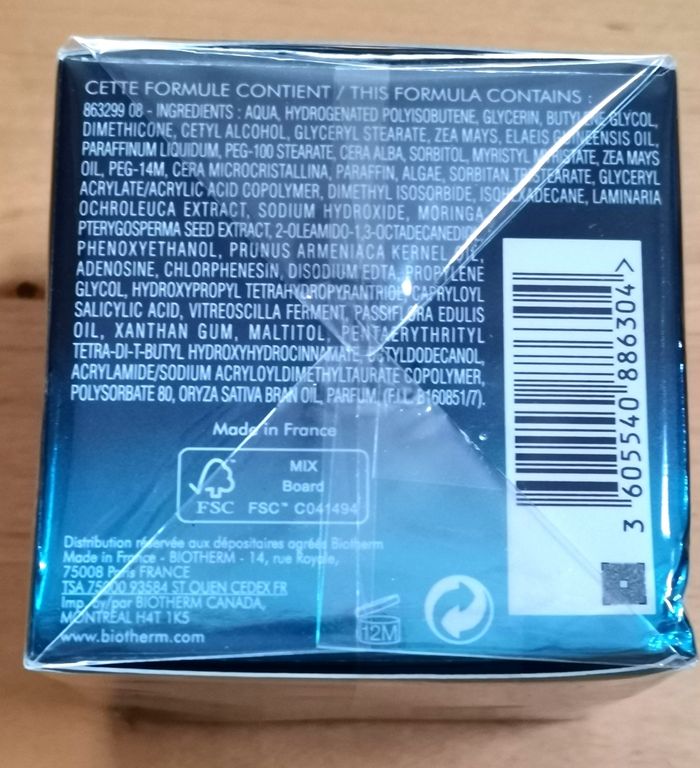 Crème "Biotherm" - photo numéro 5