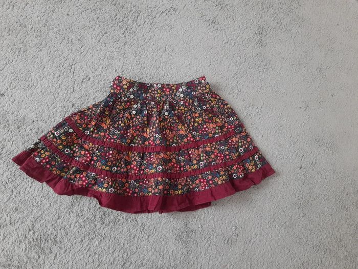 Jupe fleurie