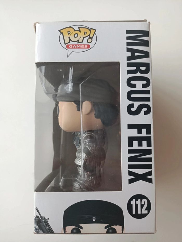 Figurine Funko pop games gears of war n°112 Marcus Fenix - photo numéro 3