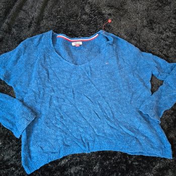 T-shirt manche longue maille tommy hilfiger