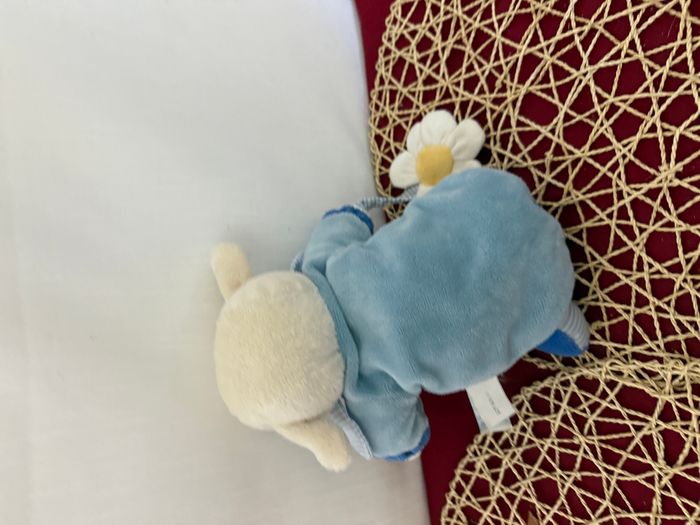 Mouton ou agneau DOUDOU ET COMPAGNIE marionnette bleu VOIR PHOTOS - photo numéro 5