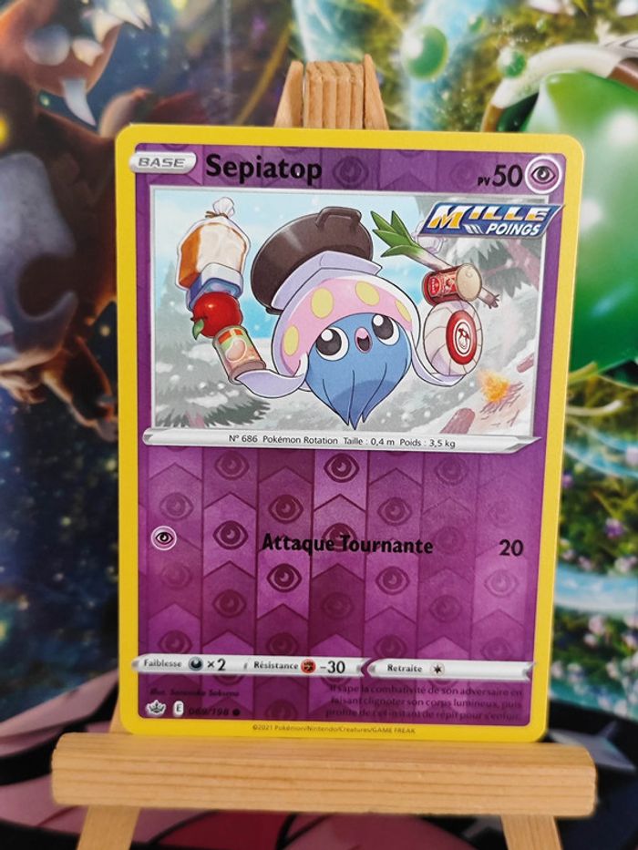 Sepiatop reverse 69/198 Règne de Glace