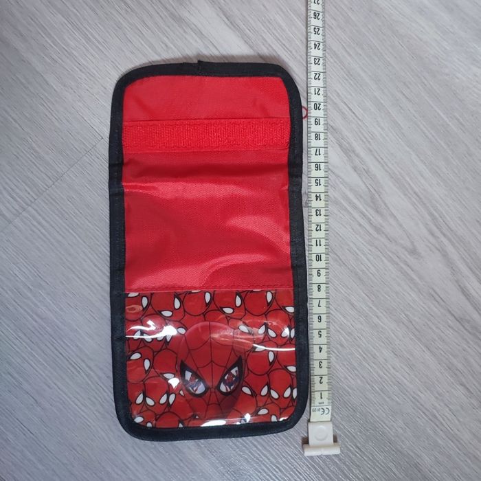 Portefeuille spiderman rouge
