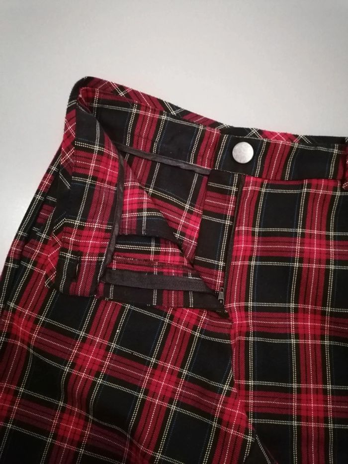 Pantalon chino à carreaux Pimkie 34 - photo numéro 4