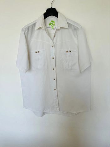 Chemise homme blanche Beach Taille 2