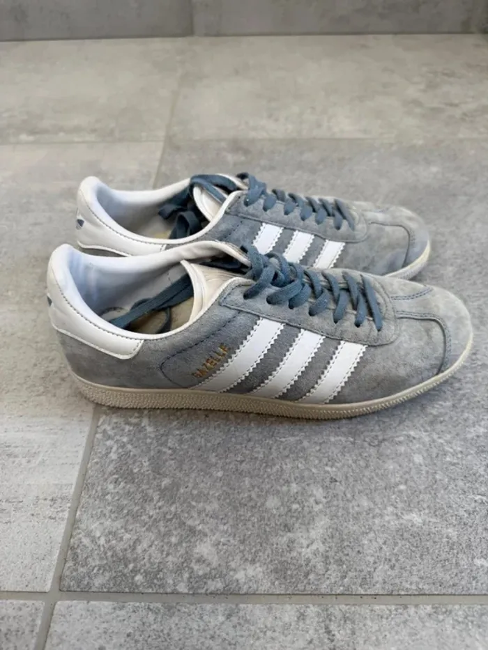 Baskets Adidas Gazelle femme taille 38 grises - photo numéro 4