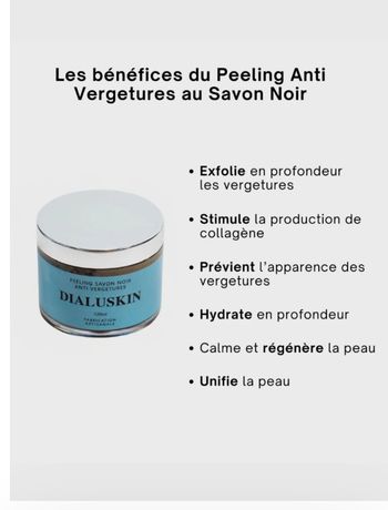 Peeling savon noir anti vergetures 100 ML