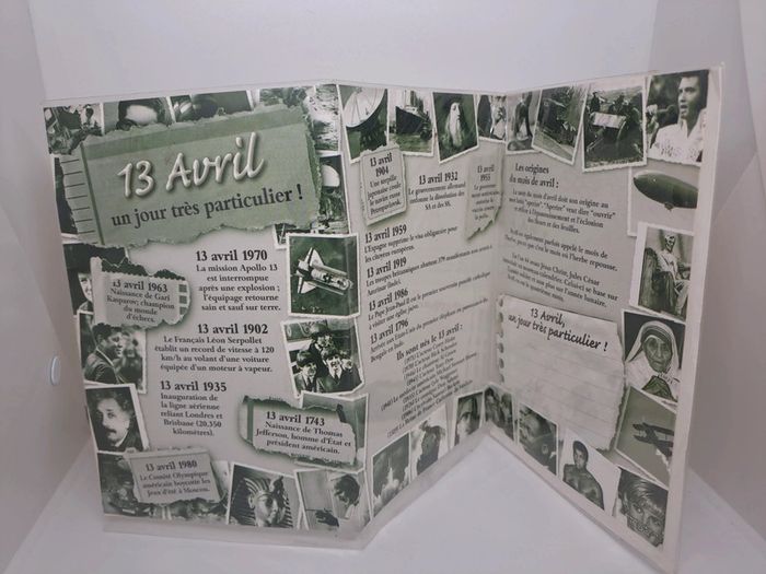 Carte postale avec son enveloppe. 
11,5x17cm.
NEUVE.
13 avril - photo numéro 2