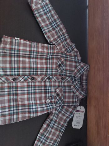 Vend chemises bébé 