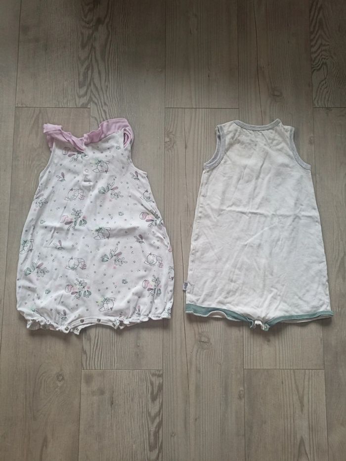 Lot de deux barboteuse grenouillère - photo numéro 4