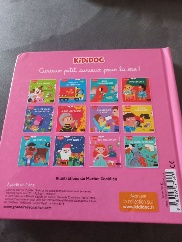 Livre kididoc les princesses nathan - photo numéro 2