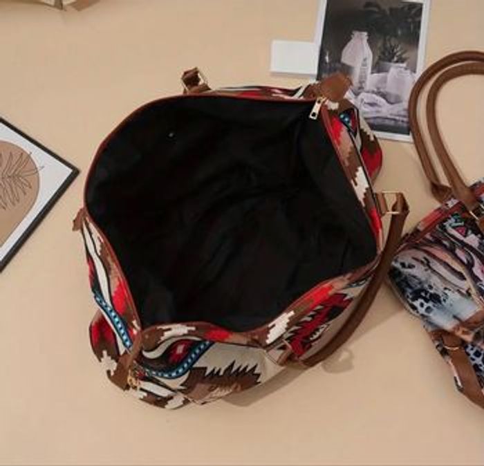 Sac week-end style amérindien tendance bohème chic  western - photo numéro 3