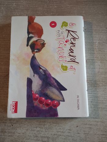 Manga Le renard et le petit tanuki