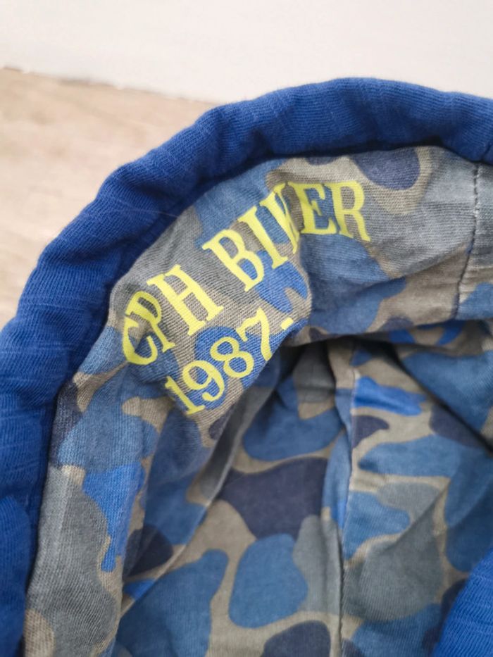 🍌Veste capuche IKKS 12mois bleu camouflage🍎 - photo numéro 4