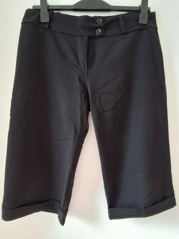 Pantacourt/corsaire noir - taille 38/40