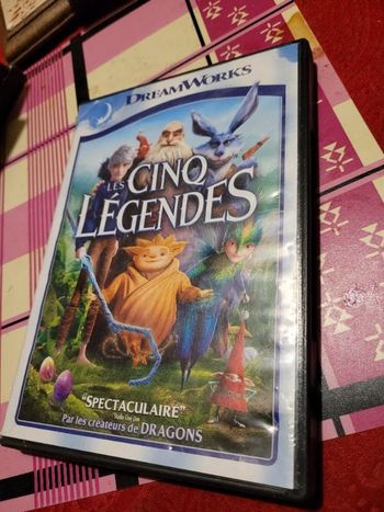 Dvd les cinq legendes