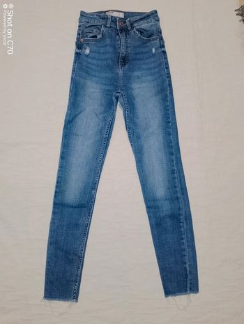 Bershka pantalon jean bleu