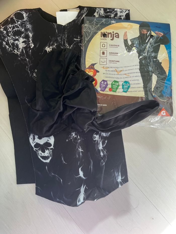 Déguisement ninja 7-10ans