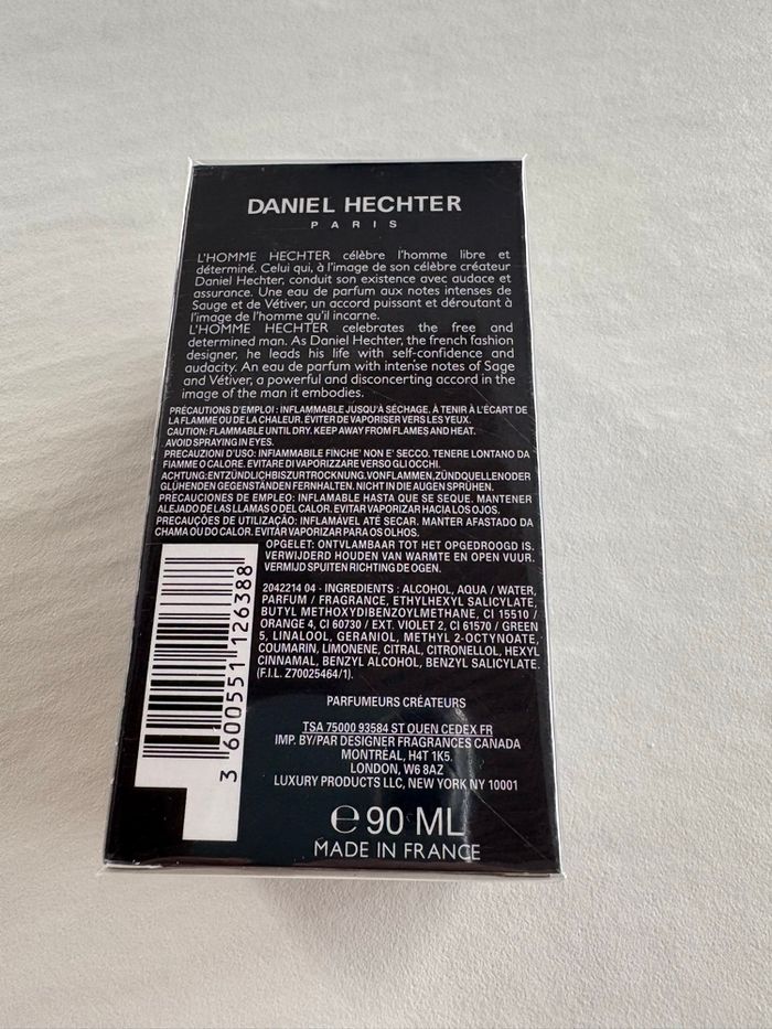 Parfum Daniel hechter - photo numéro 2