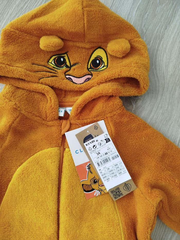 Pyjama Simba 3 ans neuf - photo numéro 3