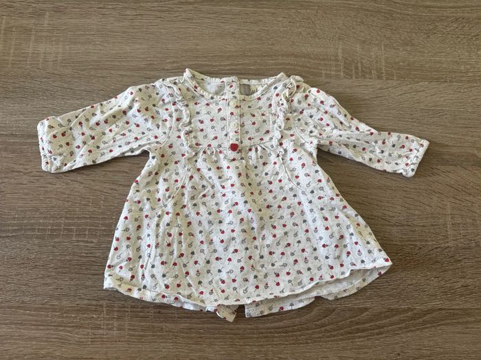 Ensemble pantalon et blouse taille 3 mois - photo numéro 2