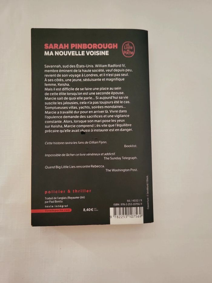 Ma nouvelle voisine livre - photo numéro 2