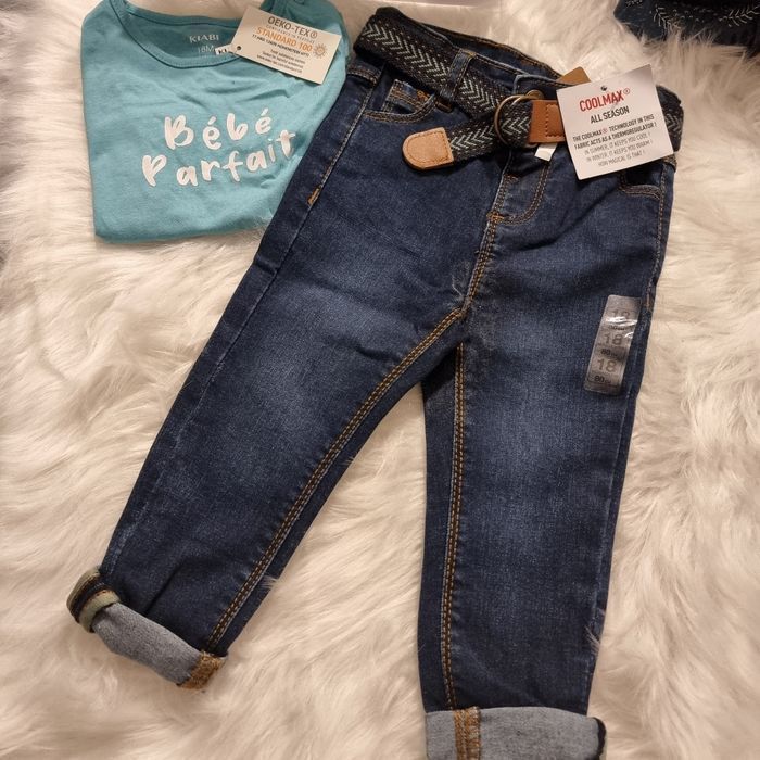 NEUF (non portés)💙🤩😍🏷superbe ensemble 18 mois garçon 💙😍🤩🏷 - photo numéro 2