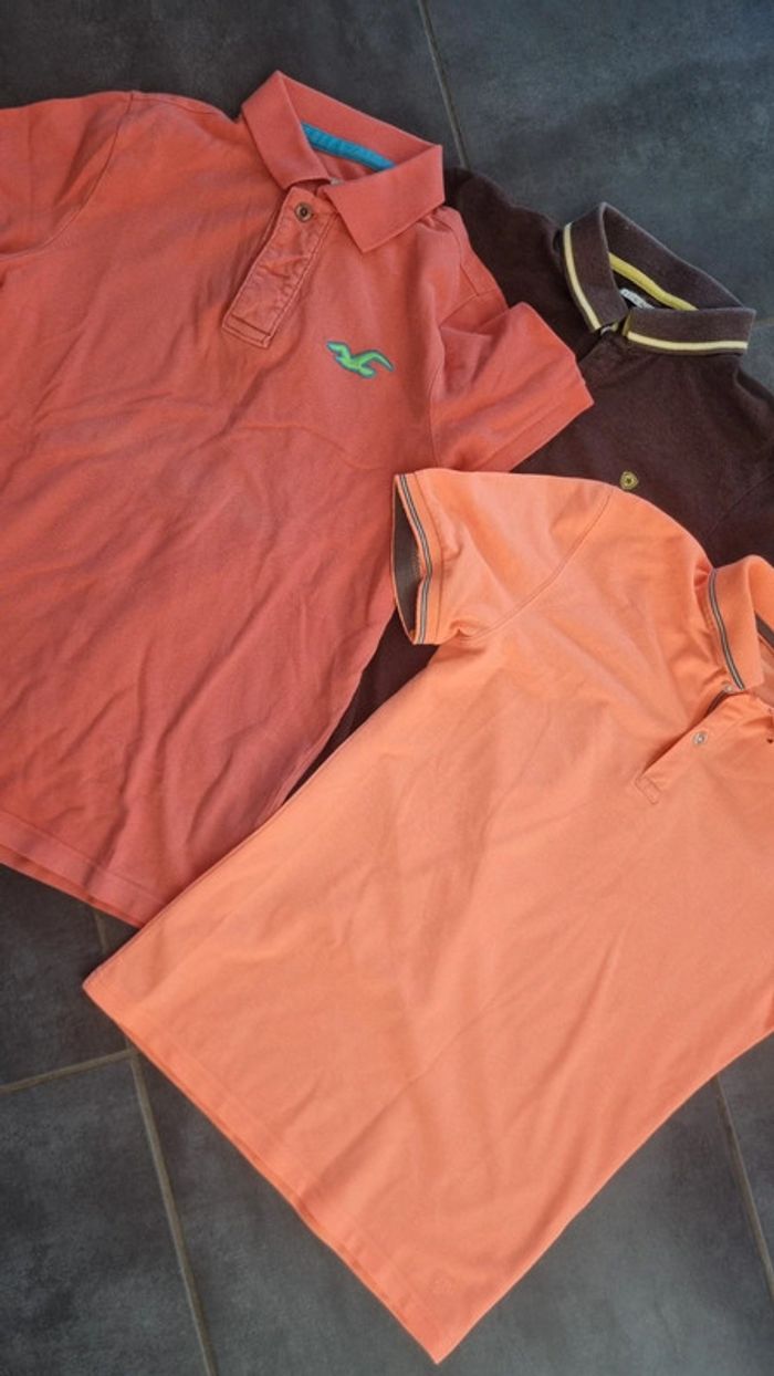 Lot 6 Polo homme taille S hollister - photo numéro 12