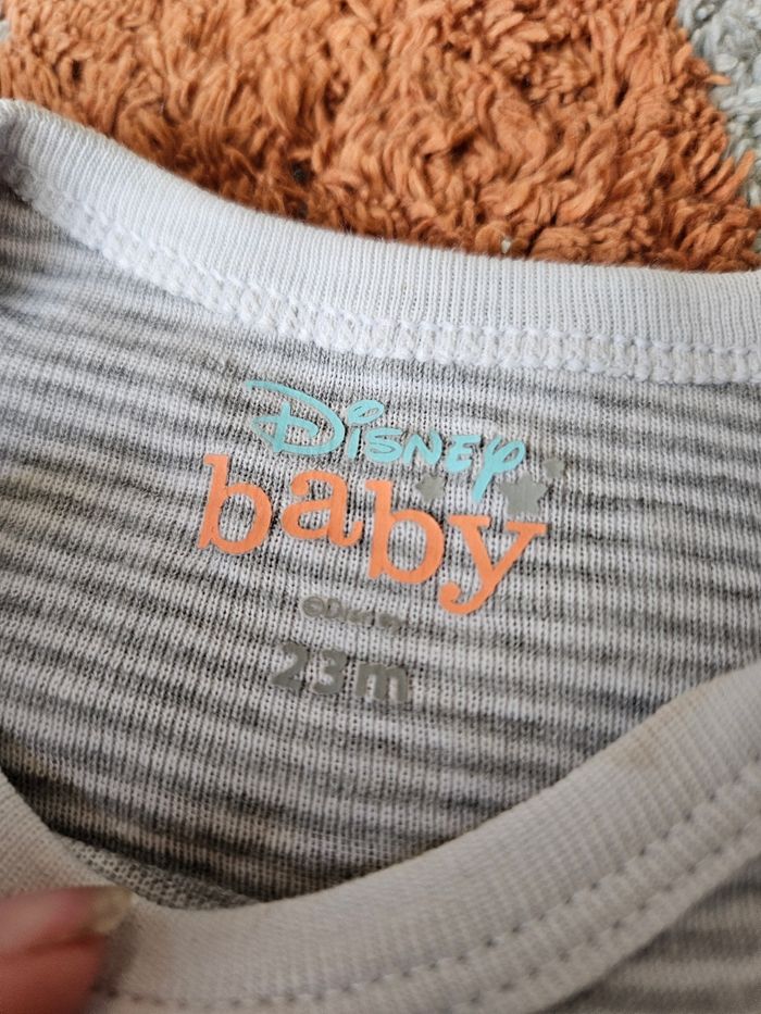 Lot de 2 bodies Mickey Noël- 24 mois - photo numéro 3