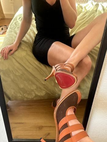 🤎 Chaussures à talons Spring – Marron & camel – Taille 40 🤎