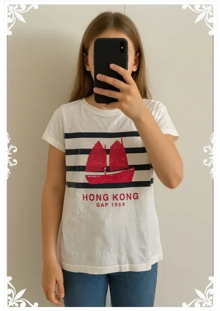 T-shirt enfant fille gap 10 ans