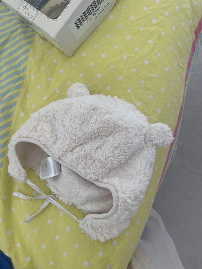 Bonnet fourrure ourson H&M taille 12 18 mois très bon état - photo numéro 5