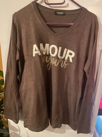 Haut lacomy marron