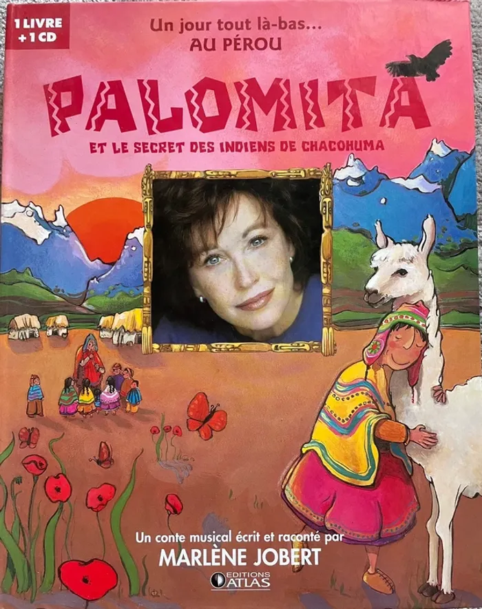 1 lot de 6 livres+cd : un jour tout la bas Marlene Jobert - photo numéro 6