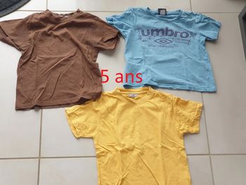 3 t-shirt 5 ans n°2