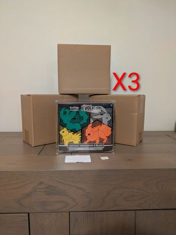 Lot de 3 Protection acrylique ETB